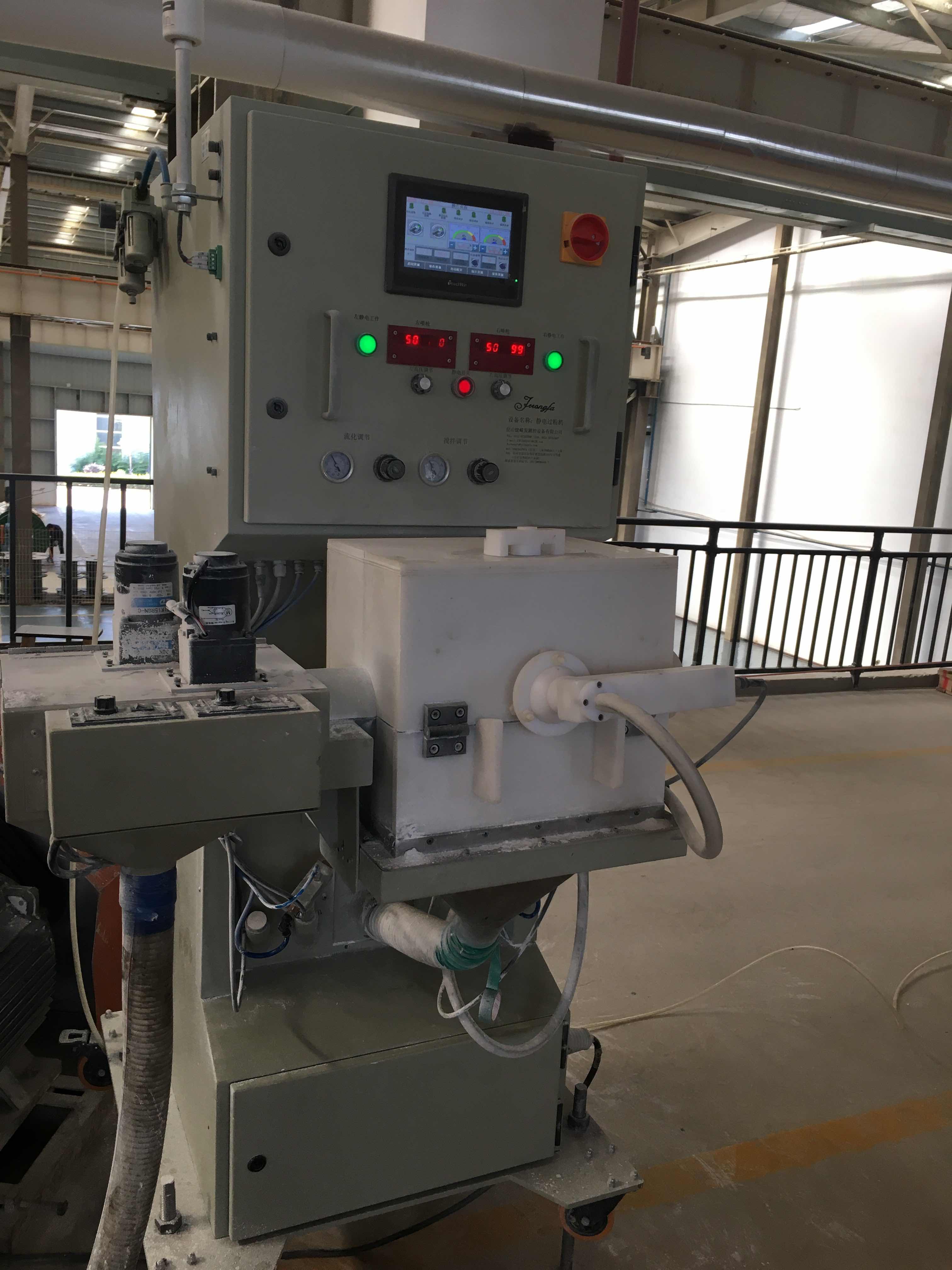 靜電過粉機(jī)在電線電纜行業(yè)上的應(yīng)用案例 靜電過粉機(jī)在電線電纜行業(yè)上的應(yīng)用案例